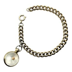 Vintage Mustard Seed Charm Bracelet — Circa 1950s–1960s